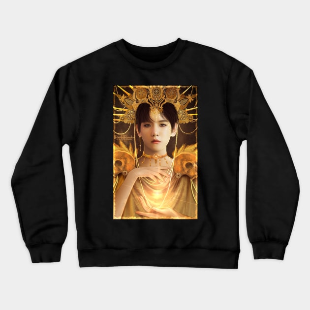 Light God - Baekhyun Crewneck Sweatshirt by PanicInParadise